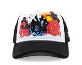 Kšiltovka New Era - MLB Orient Graphic 9FORTY Trucker - NY Yankees - White / Black