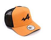 Kšiltovka New Era - F1 Seasonal 9FORTY Trucker - Alpine Racing - Ochre / Black