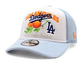 Kšiltovka New Era - MLB Fruit Graphic 9FORTY Trucker - LA Dodgers - Pastel Blue