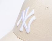 Dámská Kšiltovka New Era - MLB Crinkled PU 9FORTY - NY Yankees - Stone