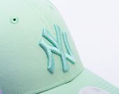 Dámská Kšiltovka New Era - MLB Essential 9FORTY - NY Yankees - Mint Green