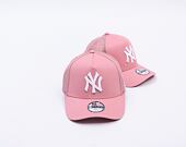 Dětská Kšiltovka New Era - MLB Essential 9FORTY Trucker - NY Yankees - Pink / White