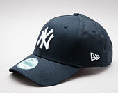 New Era 9FORTY MLB League Basic New York Yankees Strapback Navy / White Cap