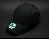 New Era 9FORTY Flawless Logo New York Yankees Black Strapback Cap