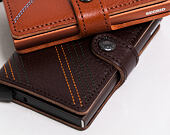 Secrid Miniwallet Stitch Linea Espresso