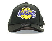 New Era 9FIFTY NBA Stretch-Snap Los Angeles Lakers Snapback Black / Team Color Cap