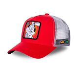 Capslab Trucker Looney Tunes - Bugs Bunny Red LOO/BUG1 Cap