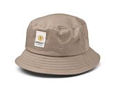 UPFRONT Stranded Bucket Hat Lt Khaki