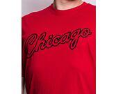 Mitchell & Ness Champ City S/S Tee Chicago Bulls Scarlet T-Shirt