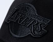 New Era 9FIFTY NBA Black on Black Los Angeles Lakers Black / Black Cap