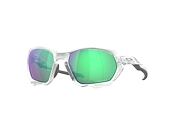 Oakley Plazma Matte Clear w/Prizm Rd Jade 0OO9019 90191659 Sunglasses