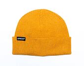 UPFRONT PATCH Rib Beanie Yellow