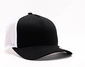 Yupoong 5-Panel Retro Trucker 2-Tone Cap Black/White