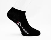 Champion 3pk Sneaker Socks NBK/NBK/NBK