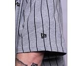 New Era Pinstripe Jersey Heather Gray / Black T-Shirt