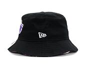 New Era NBA Print Infill Bucket Los Angeles Lakers Black Hat