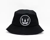 Klobouk Ari Ink  Crown Badge v.2 Flexfit Cotton Twill Bucket Hat Black