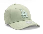 New Era 9FORTY Womens MLB League Essential Los Angeles Dodgers Soft Grass Cap