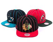 Kšiltovka Mitchell & Ness NHL TEAM PIN SNAPBACK BLACKHAWKS Black