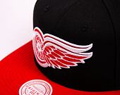 Kšiltovka Mitchell & Ness NHL Team 2 Tone 2.0 Snapback Detroit Red Wings Black / Red