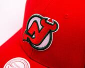 Kšiltovka Mitchell & Ness NHL Team Ground 2.0 Pro Snapback New Jersey Devils Red