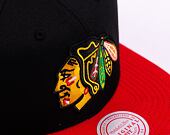 Kšiltovka Mitchell & Ness NHL Team 2 Tone 2.0 Snapback Chicago Blackhawks Black / Red