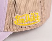 Von Dutch Trucker Kent Velvet Lilac/Sand Cap