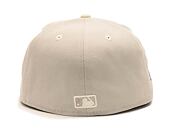 Kšiltovka New Era 59FIFTY MLB World Series Pin New York Yankees Stone / Chrome White