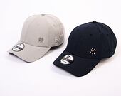 New Era 9FORTY Flawless Logo New York Yankees Strapback Gray Cap