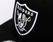 New Era 9FIFTY NFL Black & White Las Vegas Raiders Snapback Black/Team Color Cap