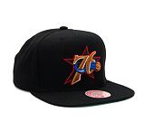 Mitchell & Ness Philadelphia 76ers Team Ground 2.0 Snapback HWC Black Cap