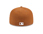 Kšiltovka New Era 59FIFTY MLB Team Outline 5 Los Angeles Dodgers Toasted Peanut / White