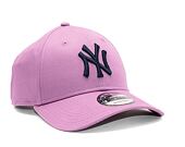 Kšiltovka New Era 9FORTY MLB League Essential New York Yankees Purple Nitro / Navy