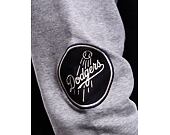 Mikina New Era MLB Team Patch Oversized Hoody Los Angeles Dodgers Navy / Heather Grey