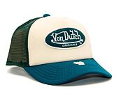 Kšiltovka Von Dutch Trucker Tampa Foam Green/Cream