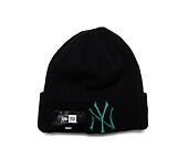 Dětský kulich New Era MLB Kids League Essential Beanie New York Yankees Black / Melachite Green