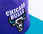 Kšiltovka Mitchell & Ness NBA Core V Snapback Chicago Bulls Purple-Teal