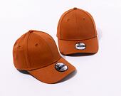 Dětská kšiltovka New Era 9FORTY Kids Seasonal Flag Logo - Caramel Brown