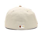 Kšiltovka New Era 59FIFTY MLB Boucle Anaheim Angels Stone / Caramel Brown / Pineapple