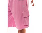 Kraťasy New Era Essentials Cargo Shorts Fondant Pink / White