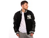 Bunda New Era MLB World Series Varsity Jacket New York Yankees Black / Off White