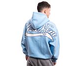 Mikina Karl Kani Chest Signature Os Full Zip Diner Hoodie light blue