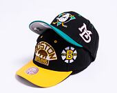 Kšiltovka Mitchell & Ness Overbite Pro Snapback Vntg Boston Bruins Black