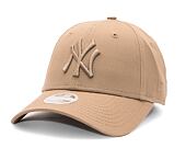 Dámská kšiltovka New Era - 9FORTY League Essential - NY Yankees - Camel / Camel