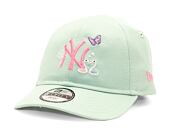 Dětská kšiltovka New Era 9FORTY Kids MLB Icon New York Yankees Fresh Mint / White