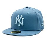 Kšiltovka New Era 59FIFTY MLB League Essential New York Yankees - Uniform Blue / Pastel Blue