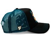 Kšiltovka Capslab Looney Tunes Trucker - Taz - Black / Night Blue