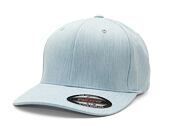 Kšiltovka Yupoong Flexfit Pastel Melange Cap Balladblue