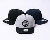 BRIXTON Crest C Mp Snapback Heather grey/Black Cap