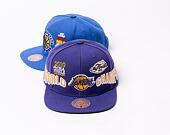 Kšiltovka Mitchell & Ness World Champs Snapback NBA Los Angeles Lakers Purple